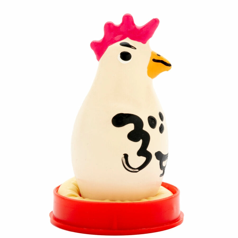 Condomerie Hand-Painted Decorative Condom Cocky Rooster - Anelma Condomerie Hand-Painted Decorative Condom Cocky Rooster Design. Condoms. See formula