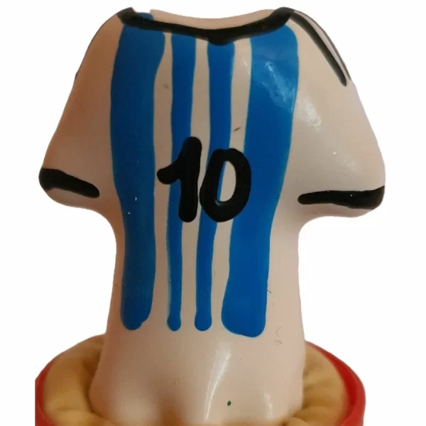 CONDOMERIE Hand-Painted Artistic Latex Model Messi Shirt