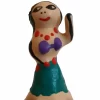CONDOMERIE Hand-Painted Decorative Latex Cover Hula Girl