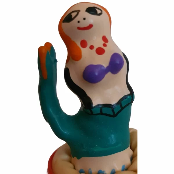 CONDOMERIE Mermaid Artistic Hand-Painted Decorative Latex