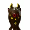 CONDOMERIE Hand-Painted Decorative Latex Cover Bull Black