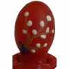 CONDOMERIE Hand-Painted Decorative Condom Easter Egg Red