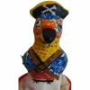 CONDOMERIE Captain Parrot Hand-Painted Decorative Latex
