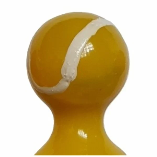 Condomerie Hand-Painted Decorative Condom Tennis Ball Motif