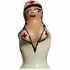Condomerie Hand-Painted Art Condom Nurse Blonde