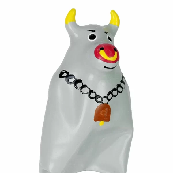 CONDOMERIE Hand-Painted Decorative Latex Grey Bull