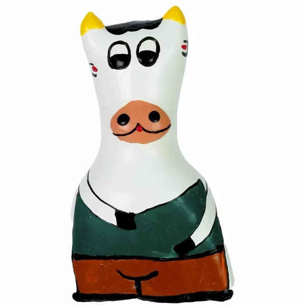 Condomerie Hand-Painted Decorative Latex Cow Model