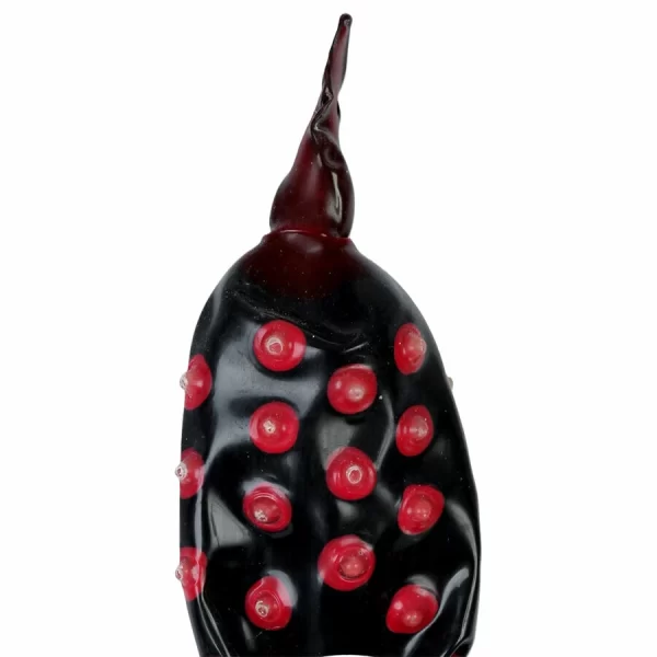 CONDOMERIE Hand-Painted Decorative Latex Cover Black Fakir