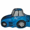 CONDOMERIE Hand-Painted Novelty Condom Tractor Blue