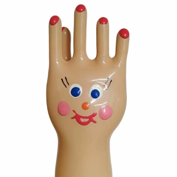 Condomerie Handpainted Decorative Condom Big Happy Hand