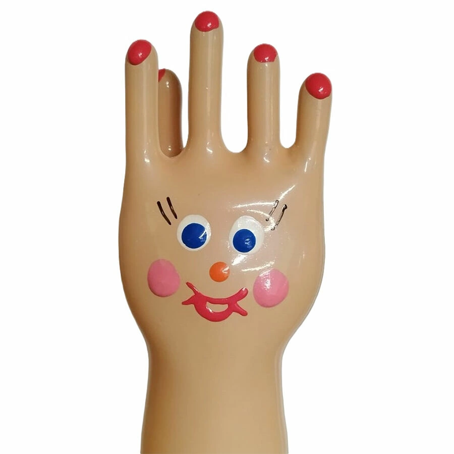 Condomerie Handpainted Decorative Condom Big Happy Hand - Anelma Condomerie Handpainted Decorative Condom Big Happy Hand