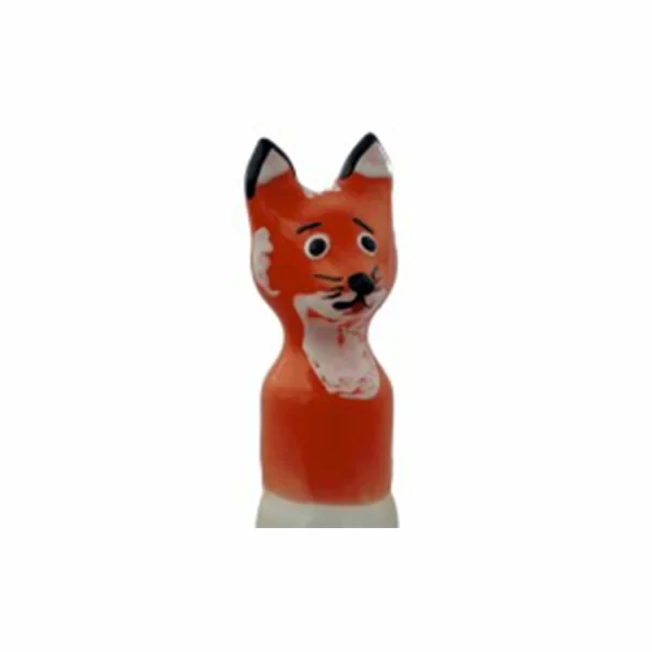 Condomerie Hand-Painted Decorative Condom Fox Brown
