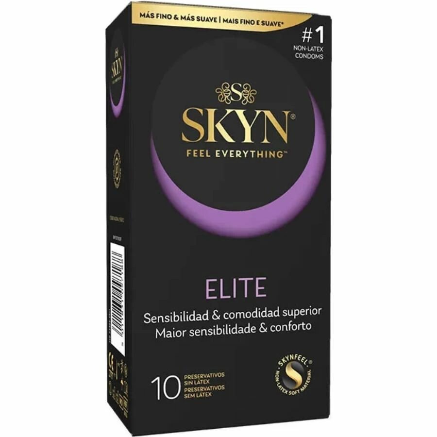SKYN Elite Ultra-Thin Latex-Free Intimate Protection 10-Pack - Anelma SKYN Elite Ultra-Thin Latex-Free Intimate Protection 10-Pack
