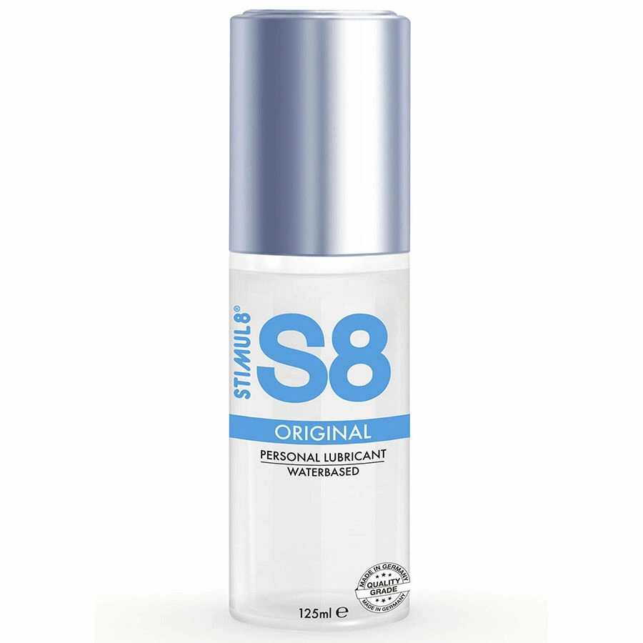 S8 Water-Based Lubricant 125ml - Gentle Formula - Anelma S8 Water-Based Lubricant 125ml