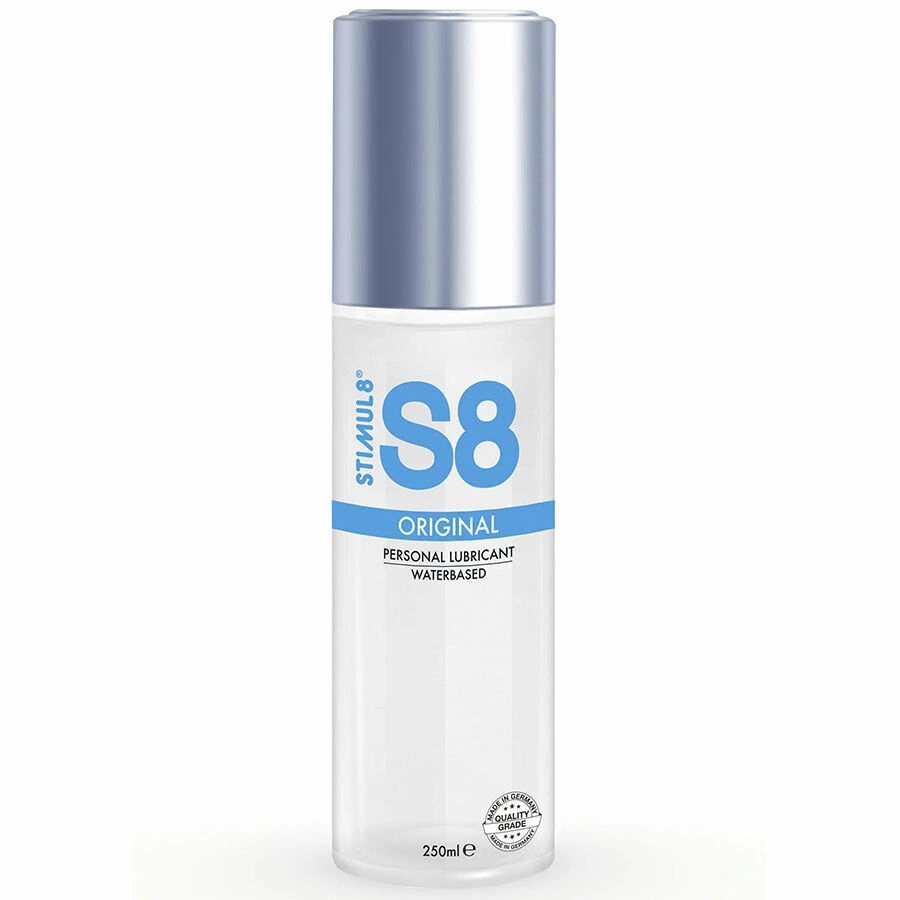 S8 Water Based Lubricant 250ml - Premium Paraben-Free Formula - Anelma S8 Water Based Lubricant 250ml