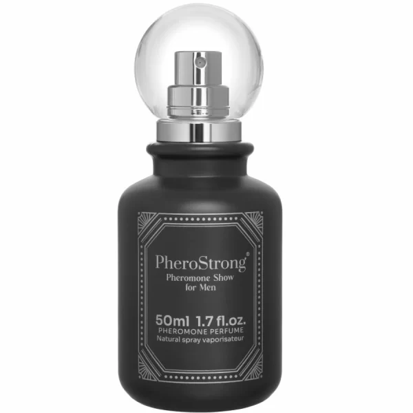 PheroStrong Show for Men Perfume 50ml - Woody Aromatic Fragrance. Pheromones and aphrodisiacs. See formula