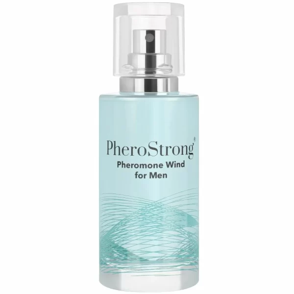 PheroStrong Wind for Men 50ml - Refined Pheromone-Infused Eau de Parfum. Pheromones and aphrodisiacs. See formula
