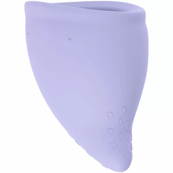 FUN FACTORY Fun Cup Menstrual Cup Size B Purple - Medical Silicone. Product details include formula