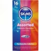 Skins Premium Assorted Latex Condoms Pack 16 pcs