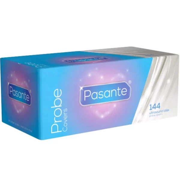 Pasante Ultrasound Probe Covers Latex 144 pcs Lubricant-Free