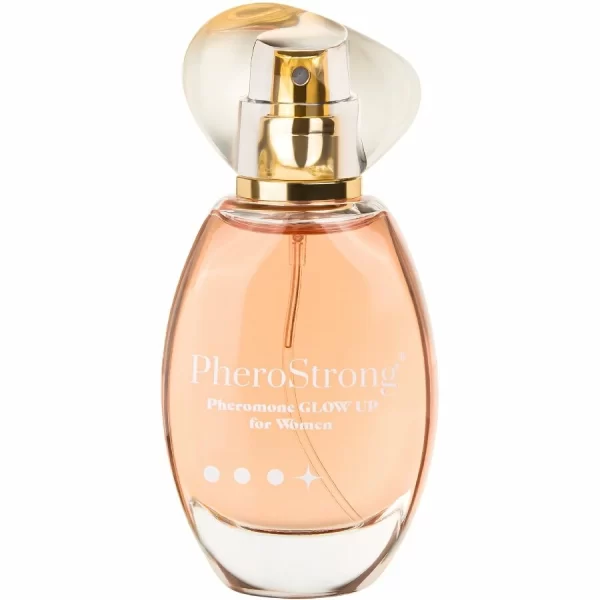 PheroStrong Glow Up Perfume for Women 50ml - Radiant Floral Scent. Pheromones and aphrodisiacs. See formula