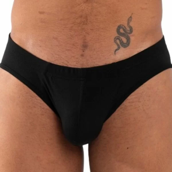 BURN 019 Black Slip - Premium Breathable Intimate Wear