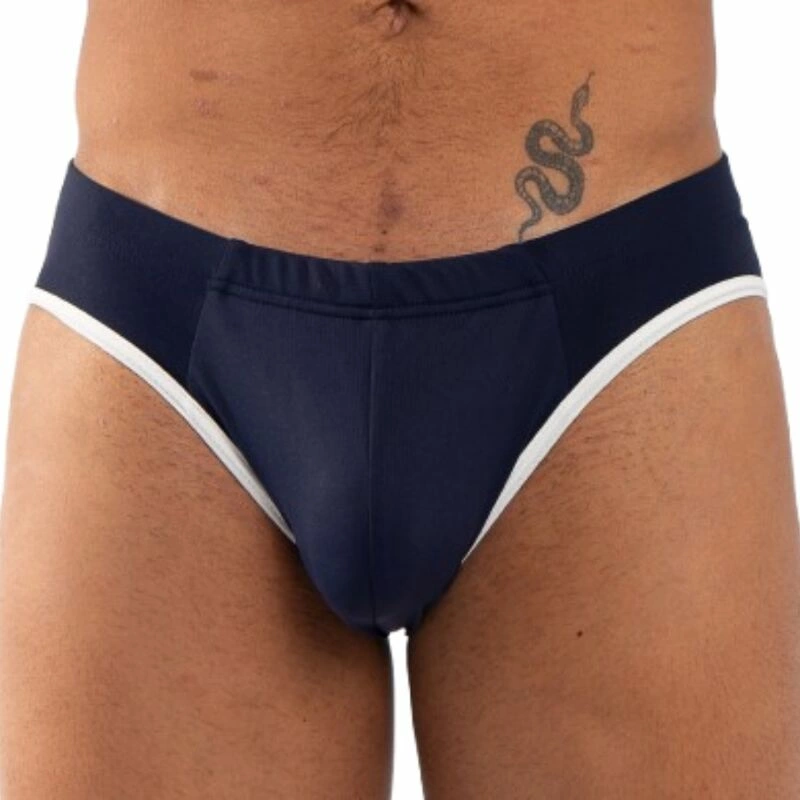 BURN 020 Slip Navy - Premium Comfort & Stylish Transparency