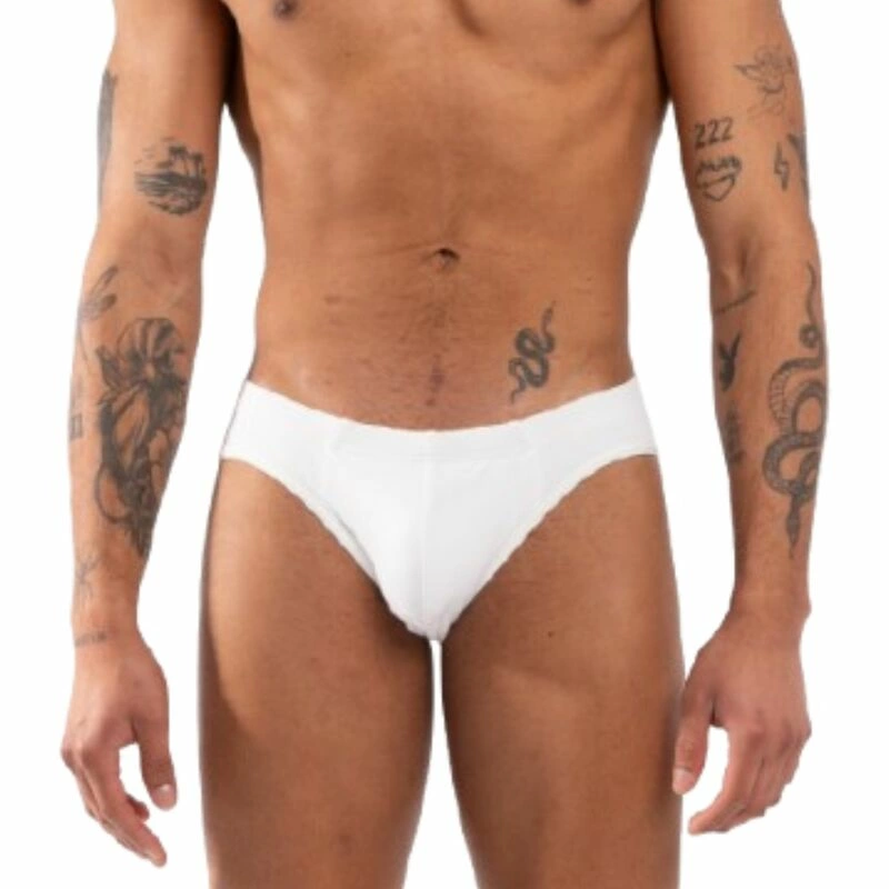 BURN 021 White Slip - Premium Breathable Menâ€™s Underwear