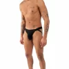 BURN 011 Double Black Jock - Premium Breathable Athletic Support