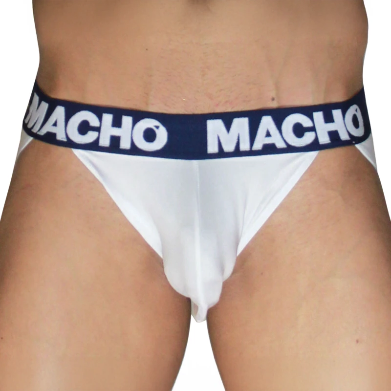 MACHO MX29DK Jockstrap White & Marine