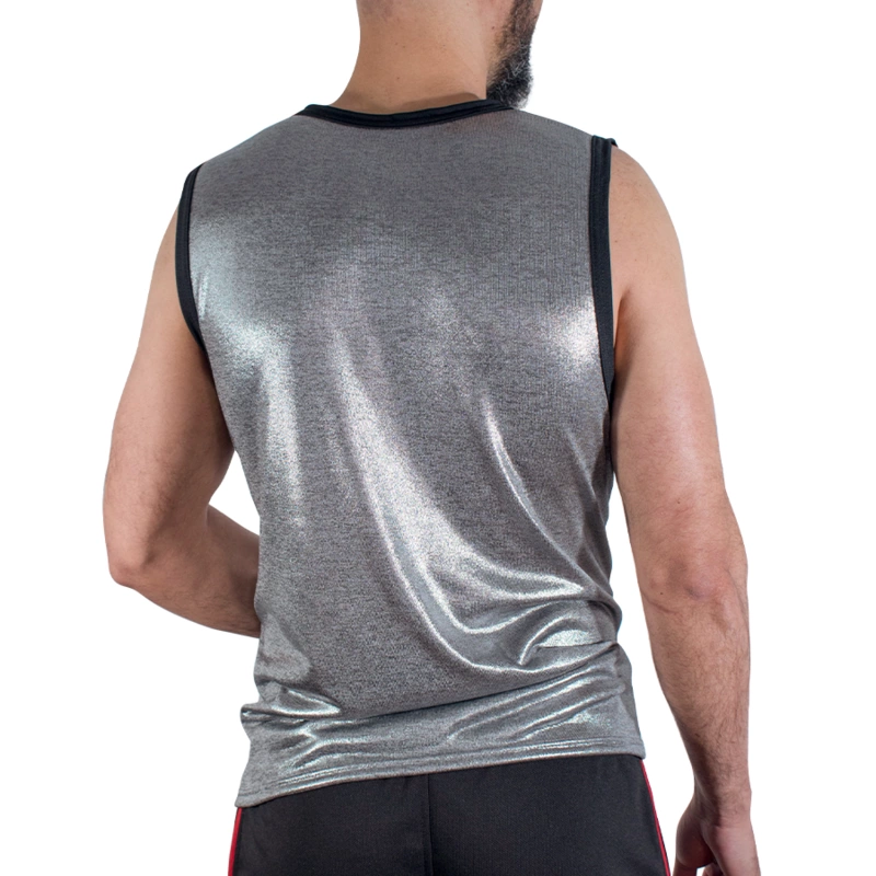 MACHO Fine Glitter T-Shirt - Lightweight Sporty Fit