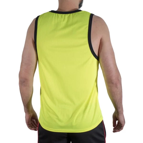 MACHO CMV001 Yellow Gym T-Shirt - Lightweight Sport Fit