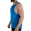 MACHO CMV002 Blue Gym T-Shirt - Lightweight Sport Fit