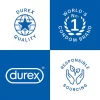Durex Originals Extra Safe 12-Pack Classic Ultra Secure Condoms. Clear. See formula
