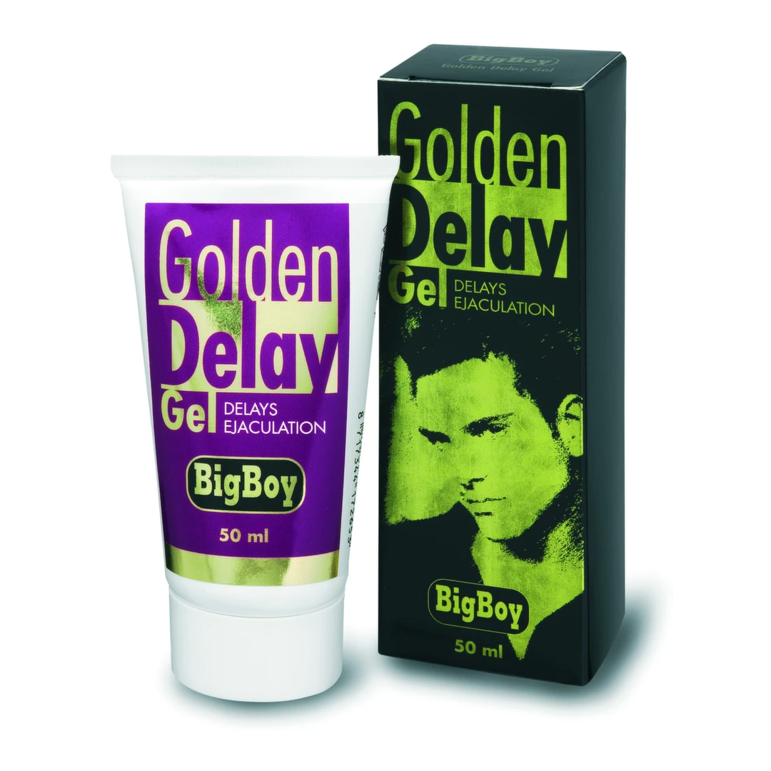 Big Boy Golden Delay Gel 50ml - Prolonging Formula for Men - Anelma Big Boy Golden Delay Gel 50ml - Prolonging Formula for Men