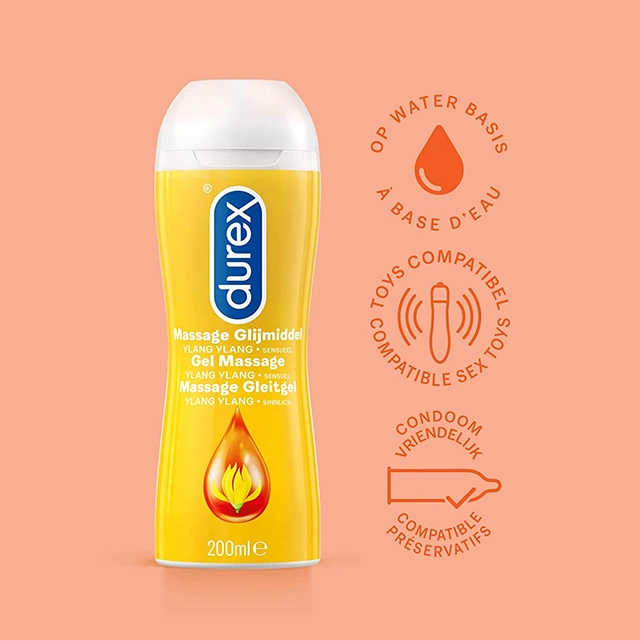 Durex Massage Gel with Ylang Ylang 200ml - Anelma Durex Massage Gel with Ylang Ylang 200ml - Aromatic Hydrating Formula. Special