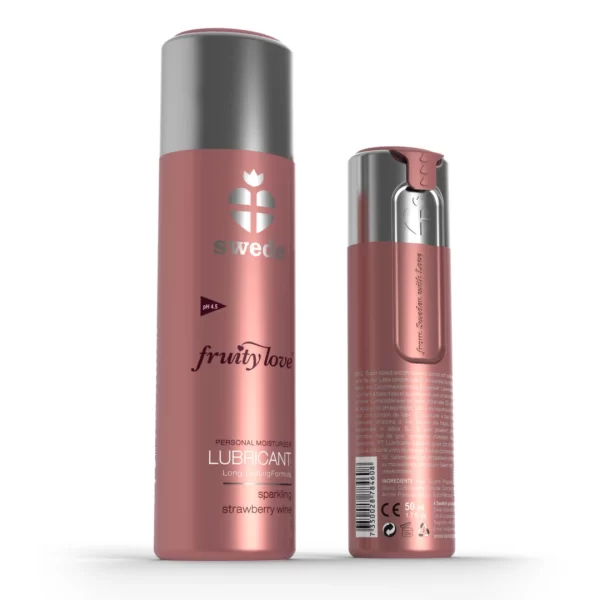 strawberry wine flavored lubricant