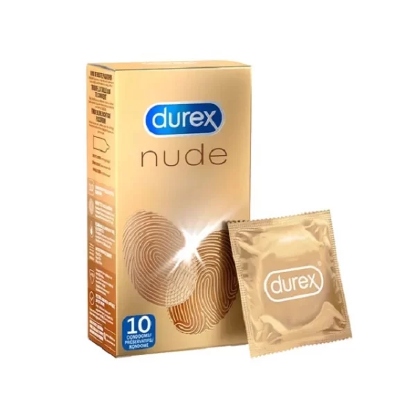 Durex Nude Latex-Free Ultra-Thin Condoms 10 pcs