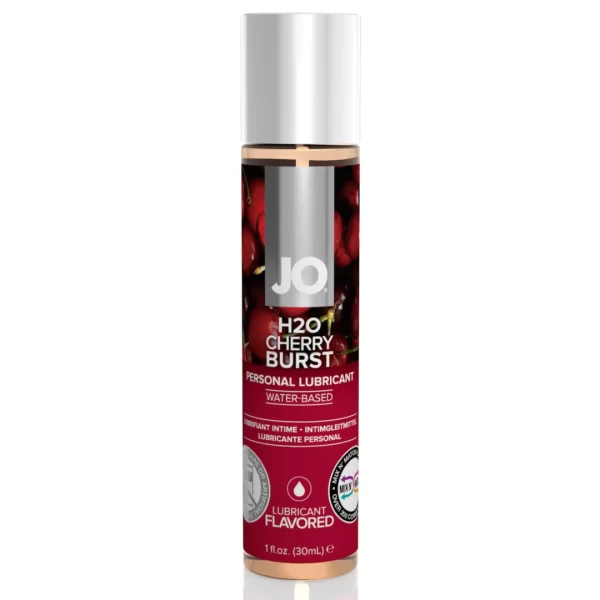 System JO H2O Cherry Burst Water-Based Lubricant 30ml Vegan
