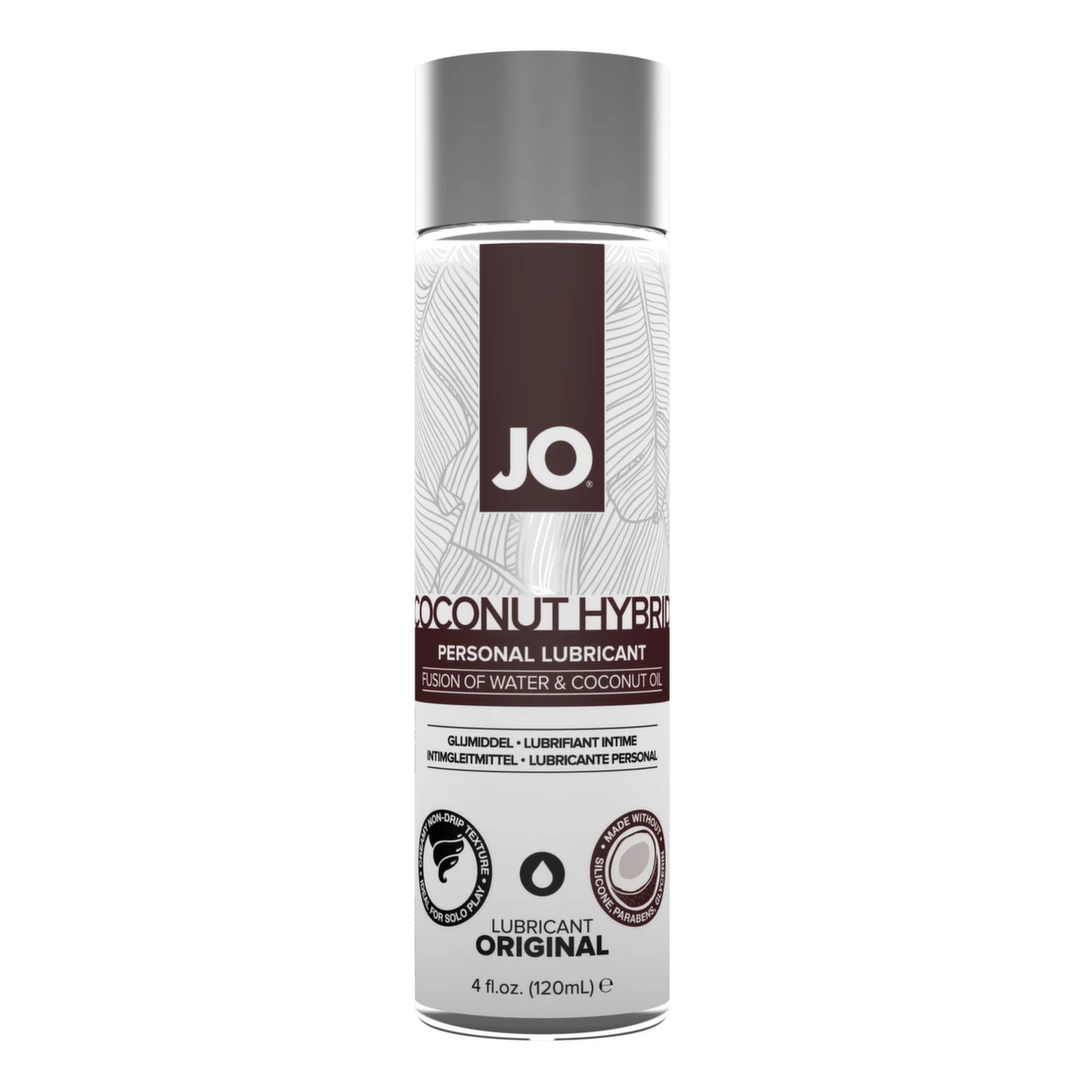 System JO Coconut Hybrid Lubricant 120ml - Creamy Coconut Scent - Anelma System JO Coconut Hybrid Lubricant 120ml