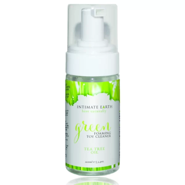 Intimate Earth Green Tea Foaming Toy Cleaner 100ml Gentle