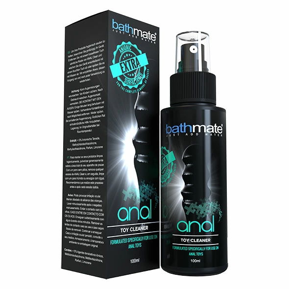 Bathmate Anal Clean 100 ml - Specialised Hygiene Spray for Accessories. Sex toy cleaners. See formula