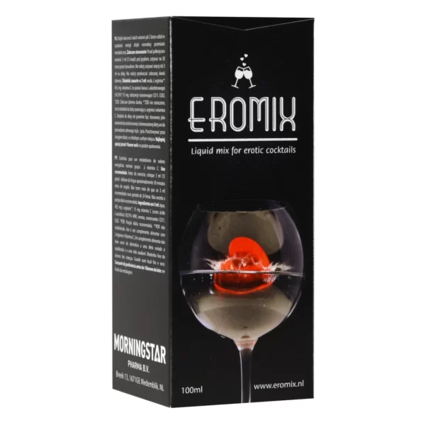Eromix Liquid Mix 100ml - Herbal Drink Additive for Unique Cocktails. Sexual desire. See formula