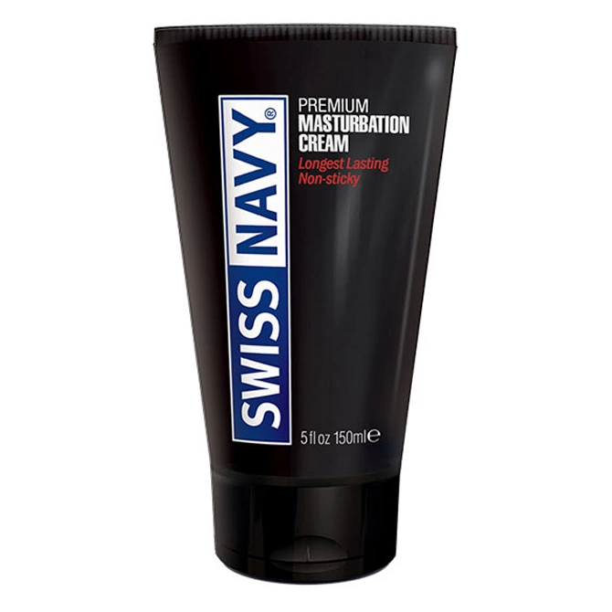 Swiss Navy Premium Intimate Cream 150 ml - Thick-to-Silky Formula - Anelma Swiss Navy Premium Intimate Cream 150 ml