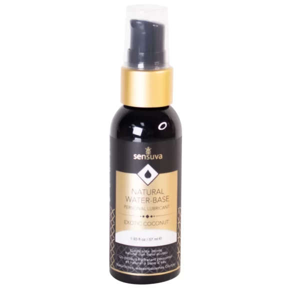 Sensuva Natural Water-Based Lubricant Exotic Coconut 57 ml