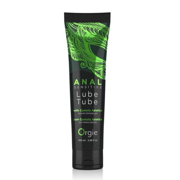 Orgie Lube Tube Anal Sensitive 100ml Hybrid Intimate Gel