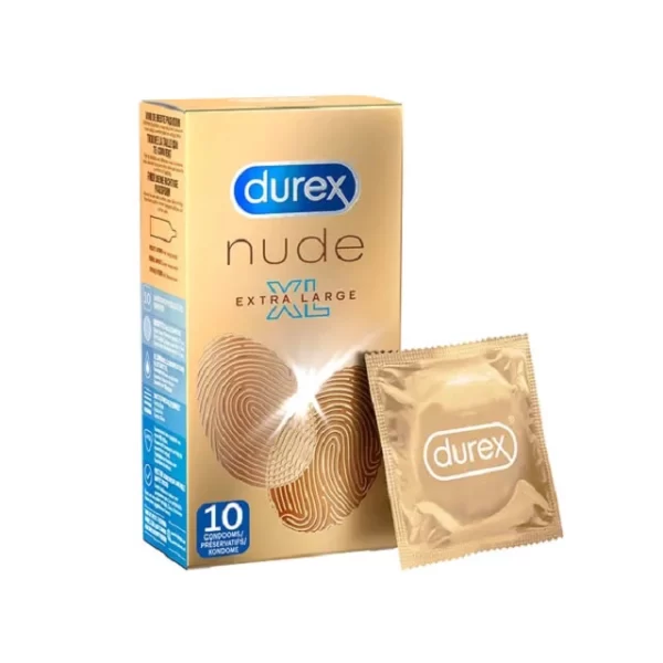 Durex Nude Intimate Protection Condoms 10-Pack Ultra Thin