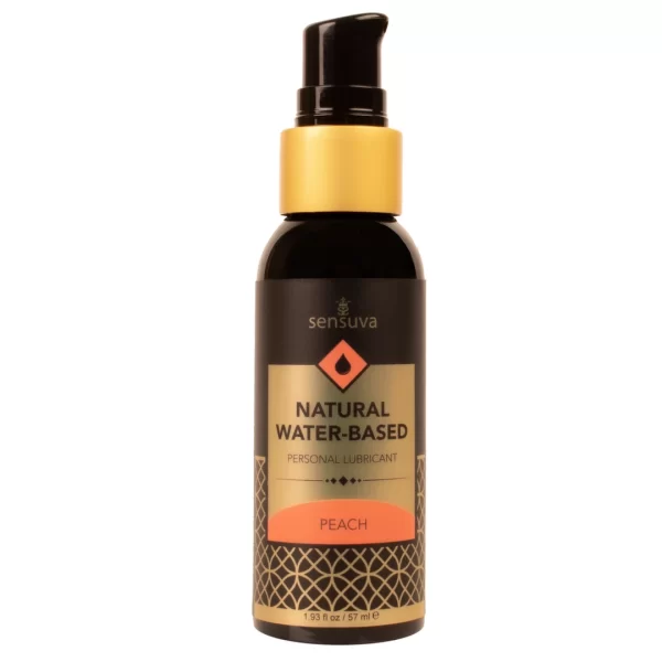 Sensuva Natural Water-Based Lubricant Peach 57ml