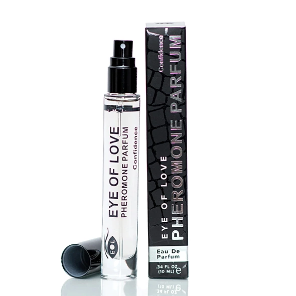 Eye of Love Confidence Body Spray for Men 10ml - Musk & Jasmine Aroma. Pheromones and aphrodisiacs. See formula