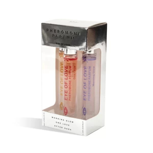 Eye of Love Attract Him Pheromone Perfume Set - Long-Lasting Fragrance. Pheromones and aphrodisiacs. See formula